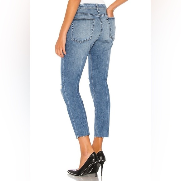 rag & bone Dre Low Rise Slim Boyfriend in Aviation Way 45028 - Picture 4 of 16